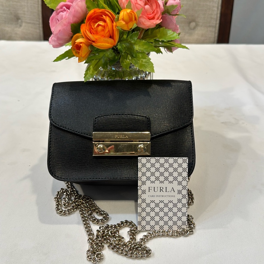 Almost New Authentic Furla Mini Chained Bag
